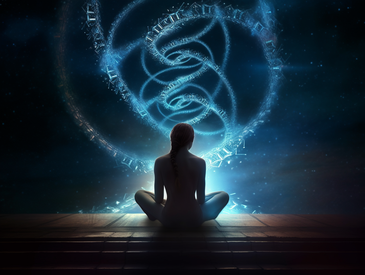 La méditation et le génome Flow Wolf